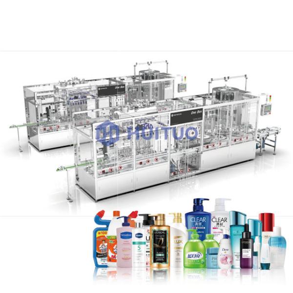Cheap Linear Rotary Pump Spray Trigger Capping Machine for Liquid Soap Detergent Filling for sale
