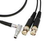 Sound Devices BNC Timecode Cable Right Angle 5 Pin Male To BNC TIME CODE Input