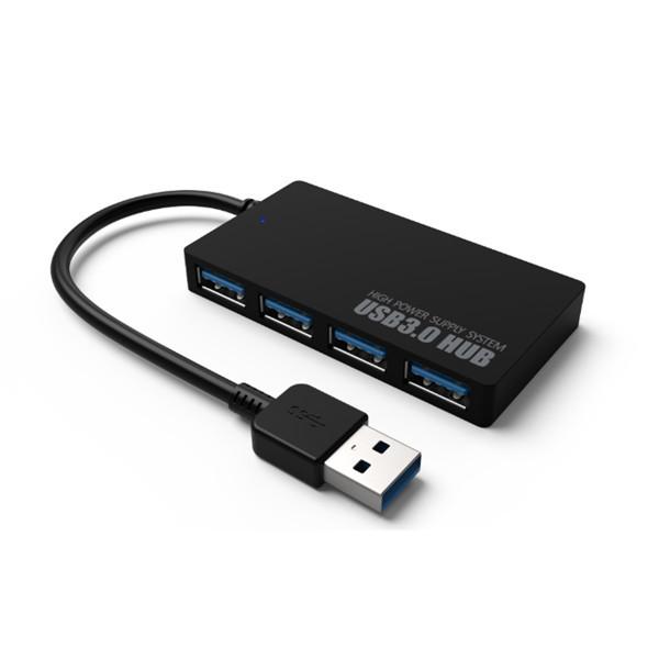 Cheap Universal Data Transmission Four Port 12v Powered USB 3.0 Hub for sale