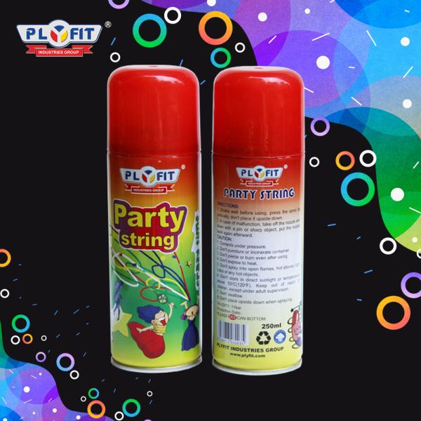 Cheap No Harm Colorful Silly String Spray Ecofriendly Party String Spray for sale