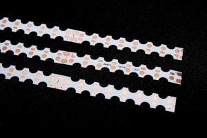 Best Customizable Double Sided Flexible PCB Board For LED S Type Lamp FPC With White Board wholesale
