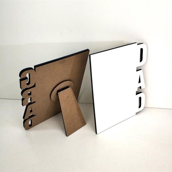 Cheap Rectangular 18x15cm Sublimation MDF Photo Frame for sale