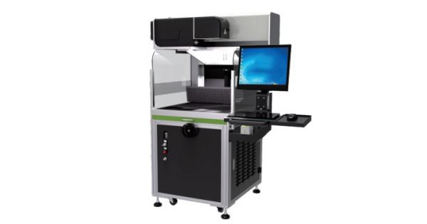 Cheap Tri Axis Dynamic Scanning CO2 Laser Marking Machine For Wood for sale