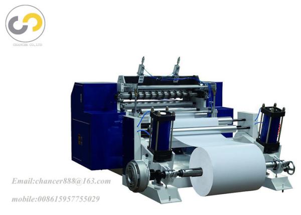 Cheap Automatic thermal paper roll slitting machine, thermal paper roll cutting machine for sale
