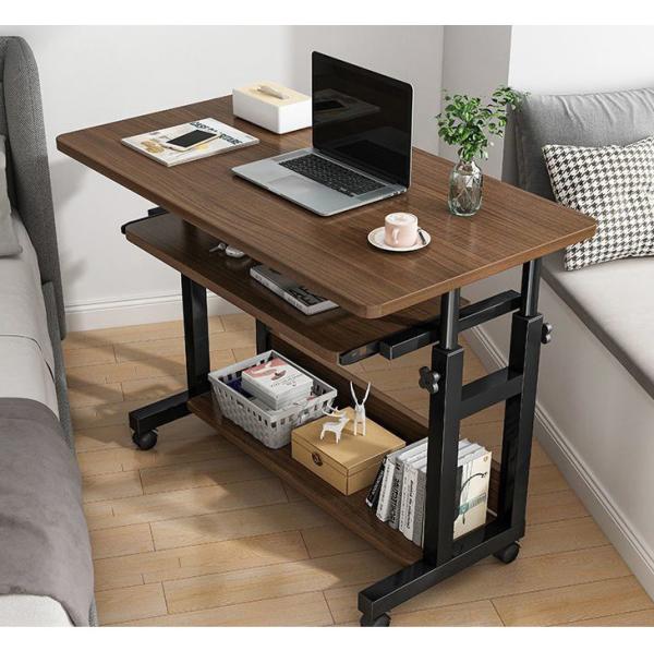 Cheap Modern Design Style Movable Manual Height Adjustable Sit to Stand Table with Drawers for sale