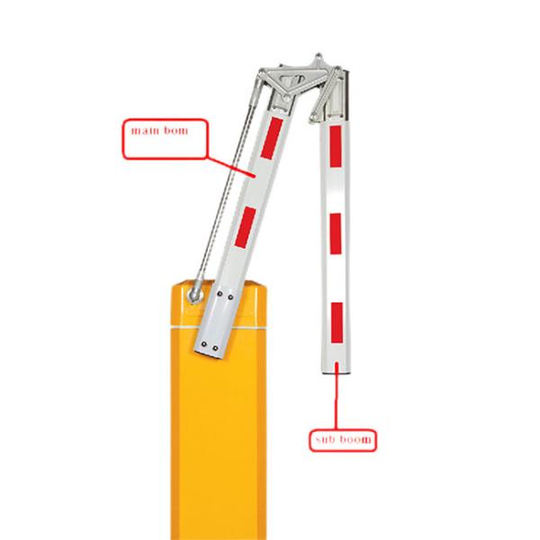 Cheap Folding Traffic Boom Barrier Gate 230V Automatic Boom Barrier With Rfid Installation for sale