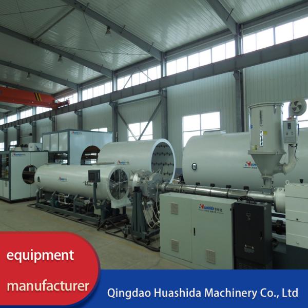 Cheap Gas / Oil / Water Pipeline Pre Insulated Pipe Production Line 35m for sale