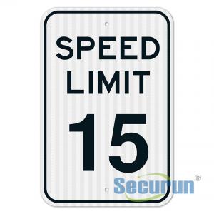 Best ODM HIP Reflective Speed Limit 15 55 Mph Sign for Outdoor wholesale