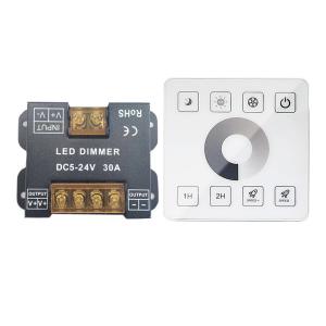 30A RF Single Color Remote Controller With Full Touch 86 Panel Type
