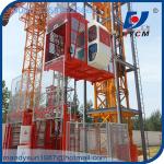 SC100/100 Double Cages Material Construction Elevator for Bridge with Safety