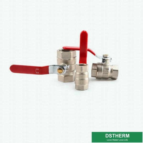 Cheap CW617N Customized Middle Weight BSP Threaded Forged Brass Ball Valve With Handle Brand. for sale