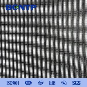Pvc Coated Fire Retardant Mesh Fabric  high strengh for dust proof window screen mesh