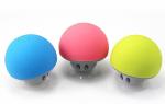 Colorful Portable Mushroom Bluetooth Speaker 3W Output Power With Sucker