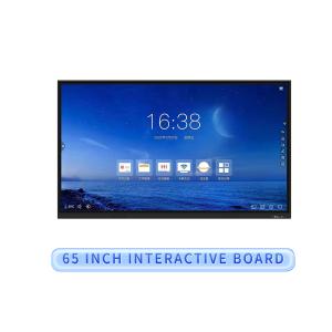 Best 65 Inch All in One Smart LCD Flat Panel Interactive Board Multimedia All-in-One Intelcore I3I5I7 LED Backlight HD Definition for Education wholesale