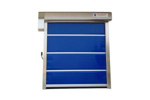 3 Phrase Exterior High Speed Roll Up Door AC 220V - 240V Colorful Plastic Curtain