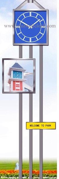 Cheap street clock and mechanism for sale