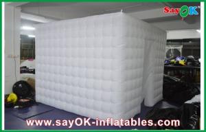 Inflatable Photo Booth Hire Attractive Inflatable Photo Booth Led Light With One Door Logo Printing