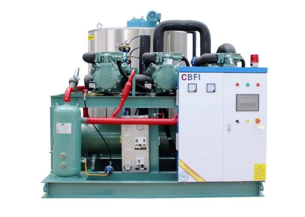 Cheap Automatic Quick 1 - 60 Tons Flake Ice Machine For Fruit And Vegetable Preservation for sale
