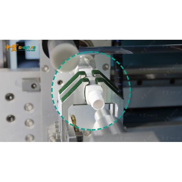 Servo Automatic Hot Stamping Machine For Lipstick Conical Oval Square Shape