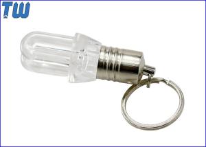 Best Transparent 8GB USB Flash Drive Energy Saving Lamp Design LED Light inside wholesale