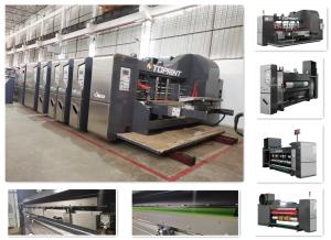 Paperboard Flexo Printing Slotting Machine Servo Control Register