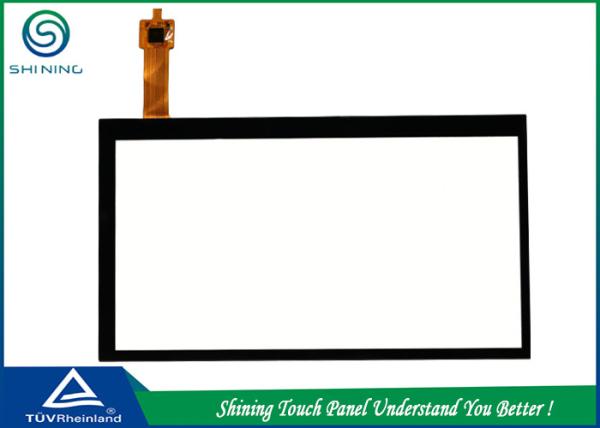 Cheap Capacitance Touch Panel / Capacitive Multi Touchscreen 7 Inches Viewing Area for sale