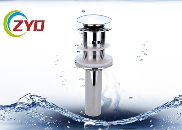 Cheap Faucet Pop Up Sink Drain Pipe 0 - 90℃ Working Temperature High Precision Thread for sale