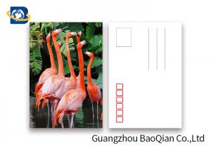 China Promotion Cartoon 3d Lenticular Postcard / Flip Lenticular Image Printing on sale