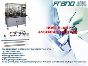 Easy Operation Assembly Automation Equipment , Automated Padded Hose Clamp