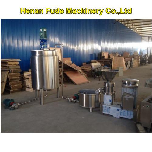 Cheap automatic peanut butter making machine, peanut butter machine with storage tank for sale
