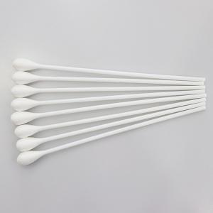 Best Sterile Medical Cotton Buds , Wood Handle Cotton Swabs Customized Size wholesale