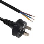 Strip Lcd Monitor Wire Extension Socket Replacement with Open End and AU Plug