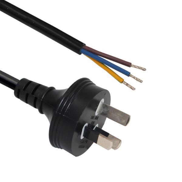 Cheap Strip Lcd Monitor Wire Extension Socket Replacement with Open End and AU Plug Standard for sale