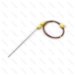 U Shape Type J Thermocouple Temperature Sensor Thermal Resistant Silver Plated