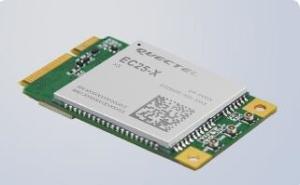 China IoT / M2M Optimized LTE Cat 4 Module , UMTS/HSPA+ Quectel Wireless Module EC25 MINI PCIE on sale