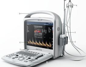 Cheap High-Tech Portable Color Doppler Ultrasound System Digital With 3D / 4D Software for sale