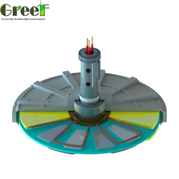 Cheap Coreless Disk Permanent Magnet Generator With Low Noise & High Efficiency for sale