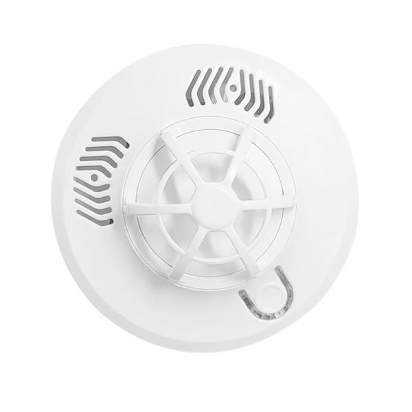 Cheap AC220V Power 4-Wire Smoke Detector With Relay Output For Power Cubicle In Alarm System for sale