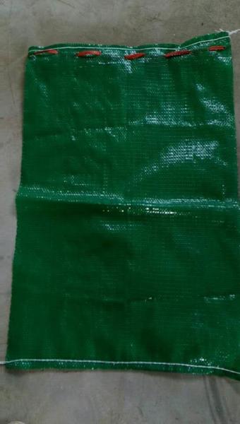 Cheap Tearing Resistant Mesh Netting Bags , Mesh Vegetable Storage Bags With Green Color for sale