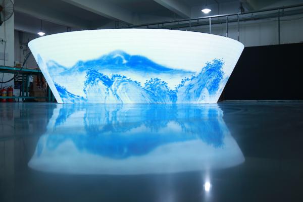 Cheap Indoor P3 Flexible LED Panel Screen Display Splicing Full Color For Advertising for sale
