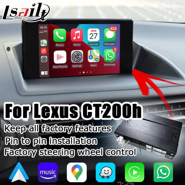 Cheap Lexus CT200h CT wireless carplay android auto interface screen mirroring projection for sale