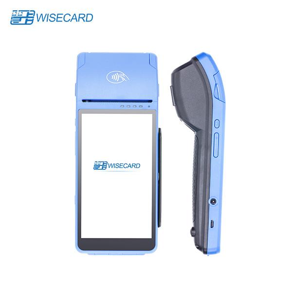 Cheap Touch Screen Android Smart POS Terminal Built In Printer for sale