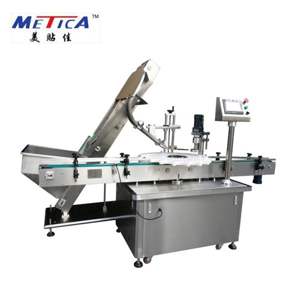 Cheap Automatic Rotary Type Glass Bottle Capping Machine SS304  2000bph for sale