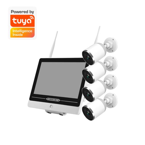 Cheap Mobile Phone Remote Control Smart Motion Detection Wireless Kit With Screen Two Way Voice Cctv Security Camera for sale
