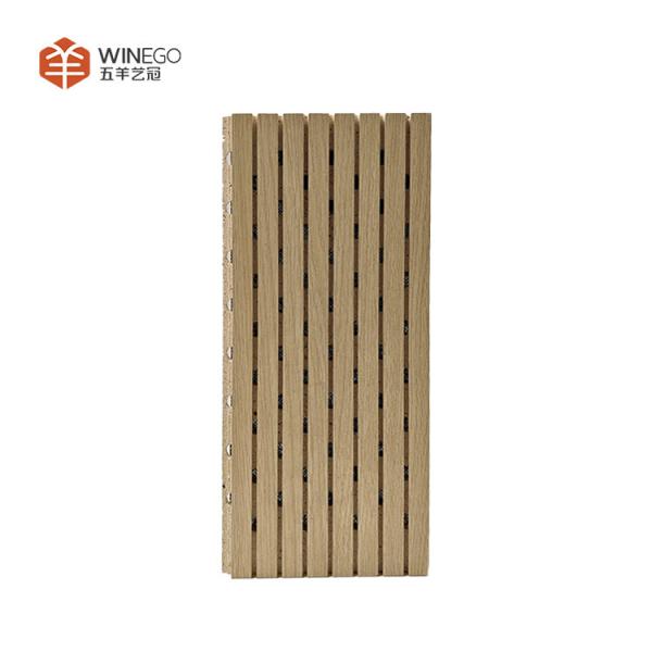 Cheap Various Finish and Model to Choose Grooved Acoustic Panel for Conference Wall for sale
