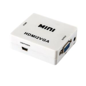 China Mini 40g 1920x1200 60Hz Type A HDMI To VGA Adapter on sale