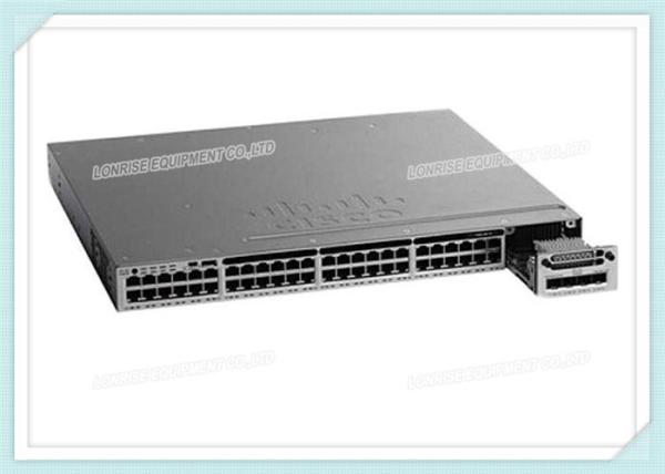 Cheap Cisco Switch WS-C3850-48PW-S 5 Access Point Licenses IP Base Managed Stackable Layer Switch 48 * 10/100/1000Port for sale
