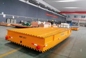 Best Safety Protection Flat Rail Transfer Cart 20ton With Emergency Stop Speed Limiter wholesale