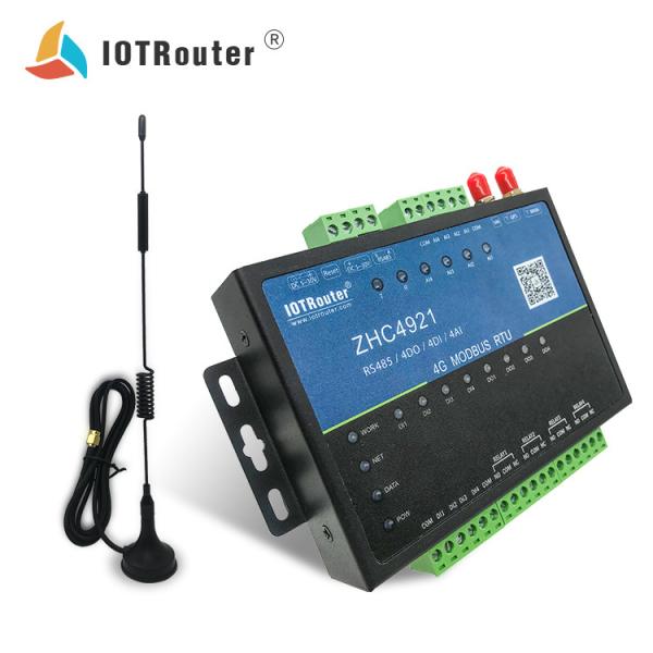 Cheap 4g Network Ethernet IO Controller Rs485 Rtu Modem Server GSM M2M IOT Router for sale