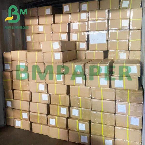 Cheap 24 Inch X 50m Purplish Blue Color Plotter Bond Paper For CAD Drawing 2'' Core for sale